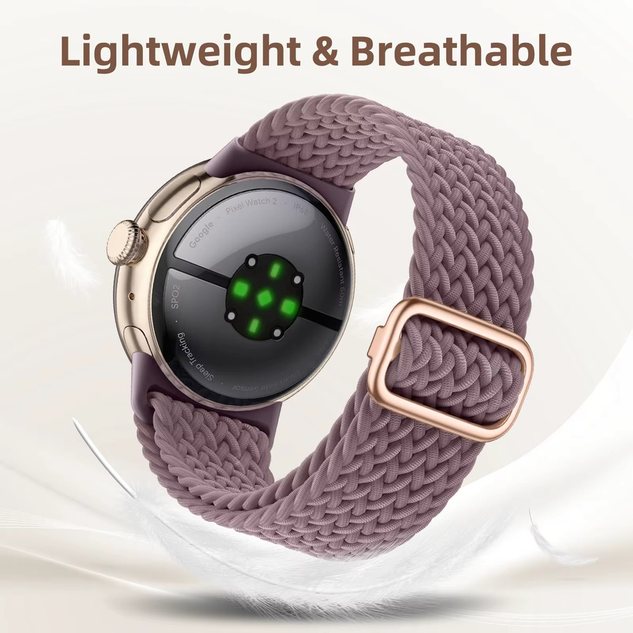 Google Solo Loop Uhrenarmband, Nylon, Google Pixel Watch 1/2/3, 41 mm, Unisex - Bild 1
