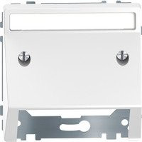 Merten Abdeckung System Design Schrägauslass Weiß MEG4540-6035 - Bild 1