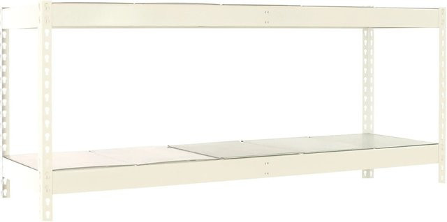 PROREGAL Schwerlastregal Metal Beast Two in Weiß, H x B x T: 90 x 150 x 45 cm - Bild 1