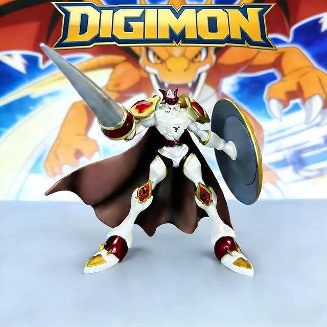 Bandai Digimon Adventure Gallantmon Anime Figur aus PVC, Multicolor, Höhe: 16 cm - Bild 1
