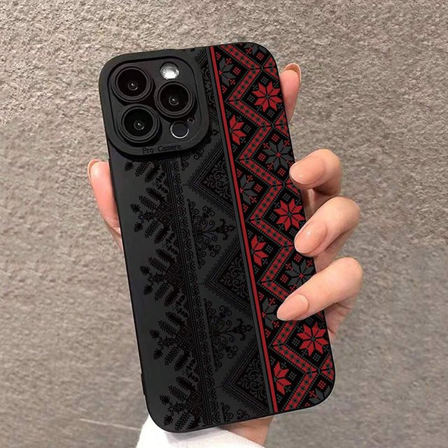 Handyhülle mit Vintage Totem-Malerei für Samsung Galaxy S26 S25 Ultra S24 FE S23 Plus S22 S21 A56 A36 A26 A55 A35 A54 A34 A53 in Multicolour - Bild 1