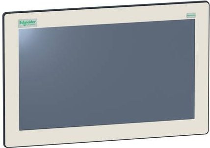 Schneider Electric HMIDT75XFH Erweiterungsmodul in Weiß aus Edelstahl - Bild 1