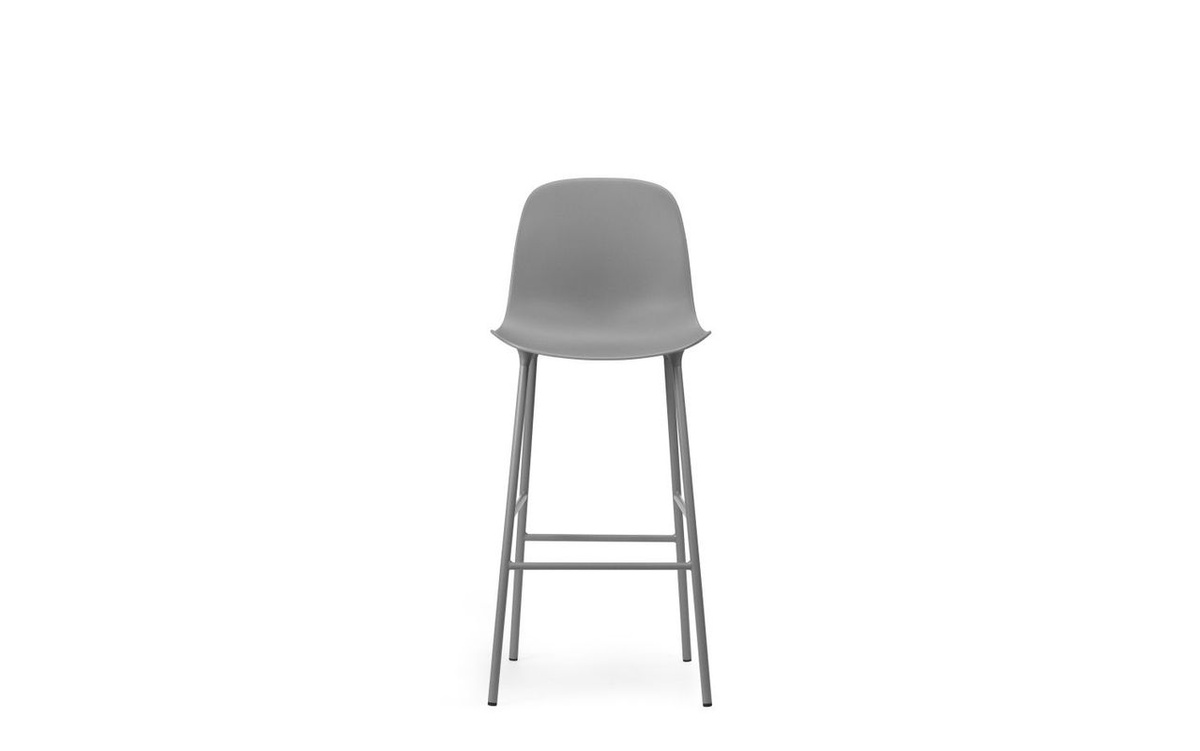 Normann Copenhagen Form Barstuhl aus Stahl in Grey - Bild 2