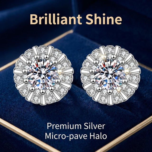 SAY Ohrringe, 925 Silber, Zirkonia, Damen - Bild 1
