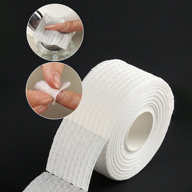 Cappuvini Nagelreinigung Wattepads, fusselfrei, 500/1000 Stück - Bild 1
