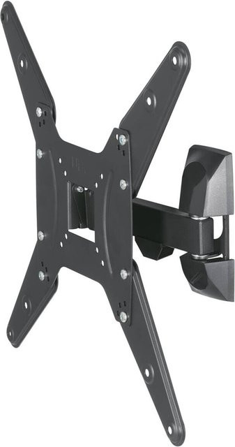 Hama TV-Wandhalterung schwenkbar und neigbar für bis zu 65 Zoll in Schwarz mit VESA 400x400 mm - Bild 1
