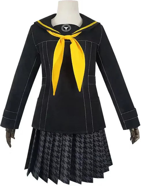 Anime Kujikawa Rise Rollenspiel Perücke Charakter 4, Gold JK Uniform weibliche Matrosen Set, Kostüm - Bild 1