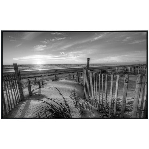 papermoon EcoHeat Infrarotheizung Strand in Schwarz und Weiss mit Matt-Effekt und App-Steuerung - Bild 2