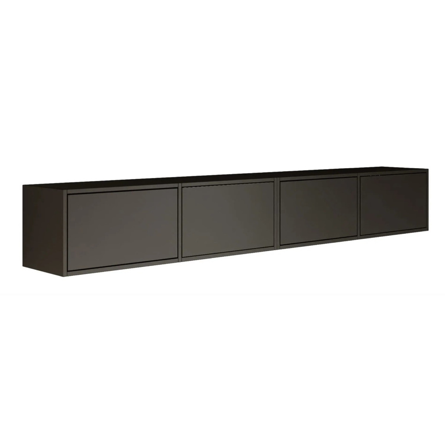 Selsey TV-Hängeboard Framme in Schwarz, Breite: 201,2 cm, Tiefe: 30,0 cm, Höhe: 30,0 cm - Bild 2