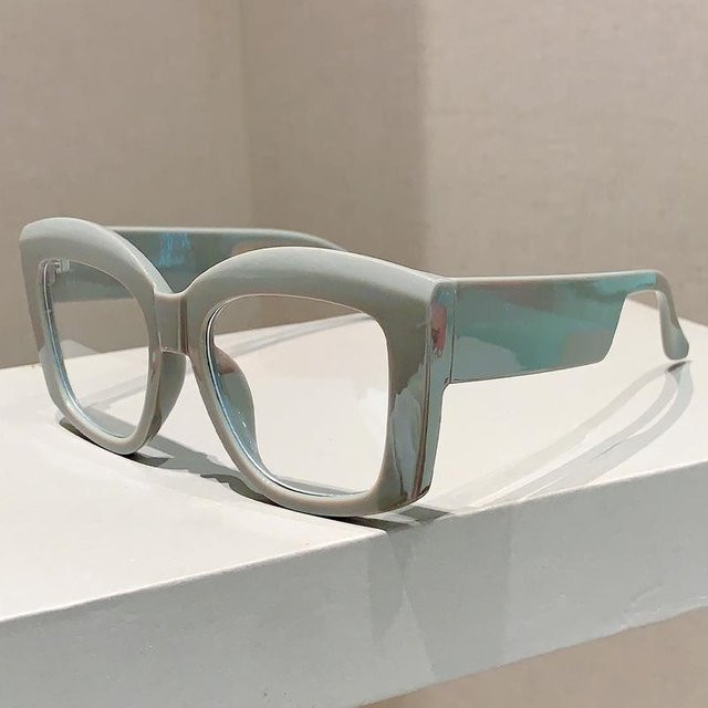 Yiran toy Brille, quadratisch, Vollrand, Kunststoff, transparent, Damen - Bild 1