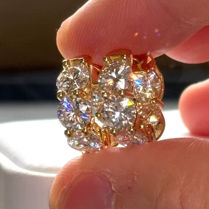 Canal 1 Ohrstecker 925 Silber, Diamant, Damen - Bild 1