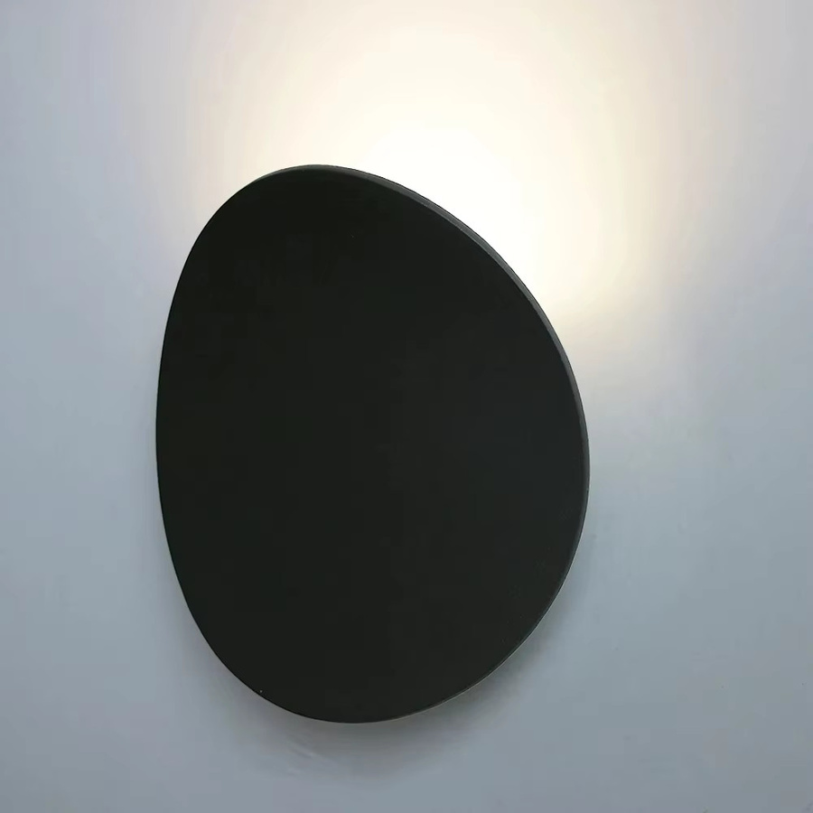 Moderne LED Innenwandleuchte von CYLRDXK aus Aluminium in Schwarz mit warmweißem Licht für Schlafzimmer und Flur - Bild 1