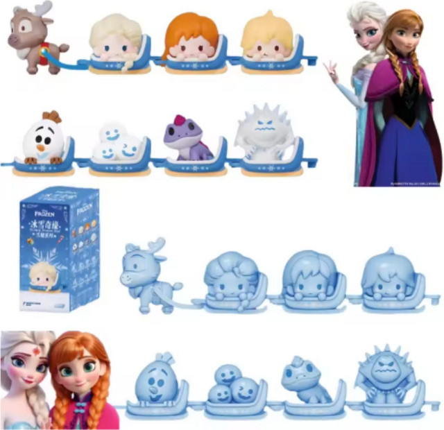 MORSTORM Die Eiskönigin Elsa Anna Olaf Blind Box, Spielzeug, Bunt / Mehrfarbig - Bild 1