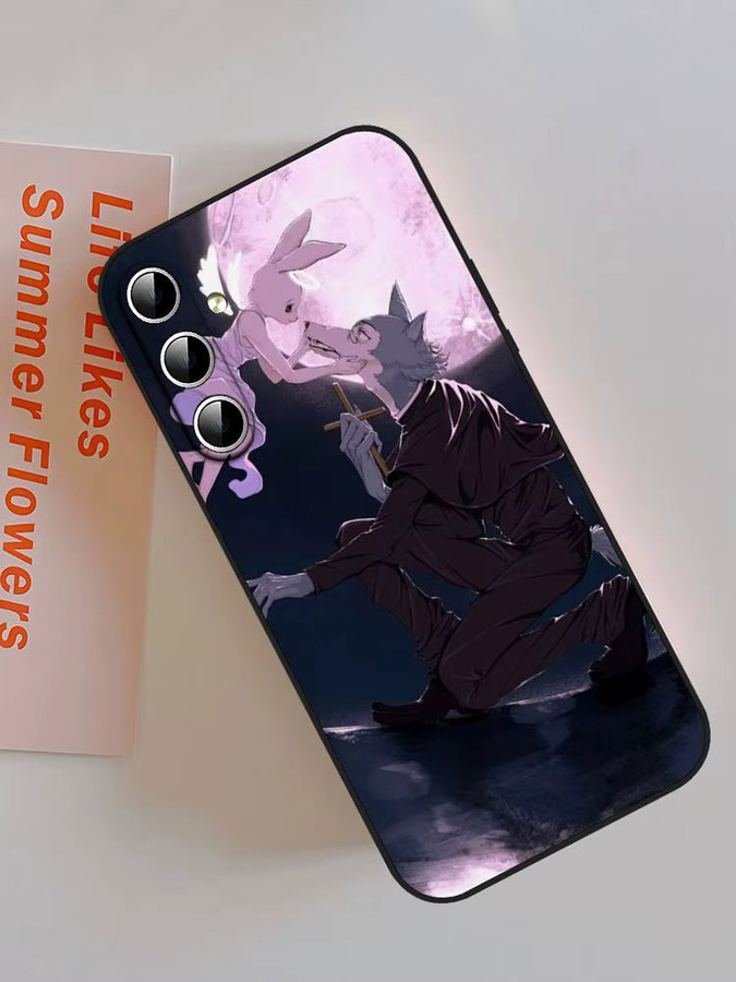 Anime Beastars Handyhülle Soft Cover für Samsung Galaxy S21 S22 S23 S24 S25 S26 Ultra FE Plus 5G A52S in Multicolour - Bild 7