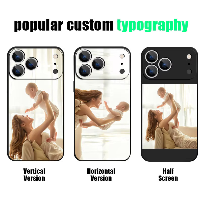 Personalisierte magnetische Foto-Telefonhülle für Apple iPhone 17, 16, 15, 14, 13, 12 Pro Max und Air in Beige oder Weiß mit MagSafe Soft Cover - Bild 2