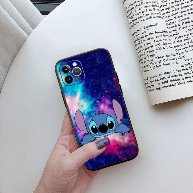 Cartoon Stitch Handyhülle für Motorola Moto Edge 60 60s 70 G86 G56 G54 E14 G04S G45 G64 Pro Power Neo Fusion in Multicolour - Bild 1