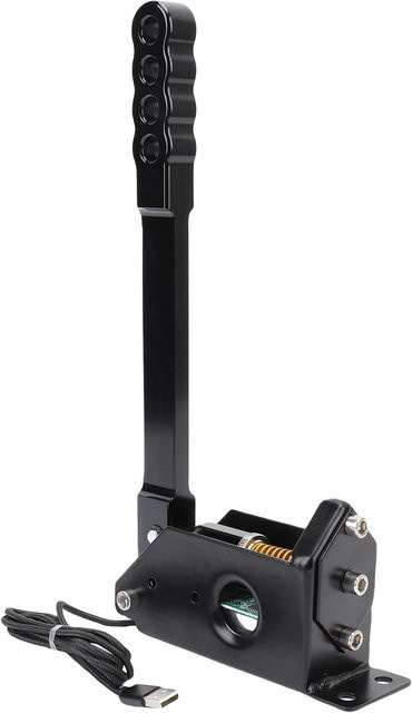 Aimo USB-Handbremse für PC mit Hall-Sensor für Rennsimulationen, Schwarz, kompatibel mit Logitech G27, G29, G920 und G923 - Bild 1