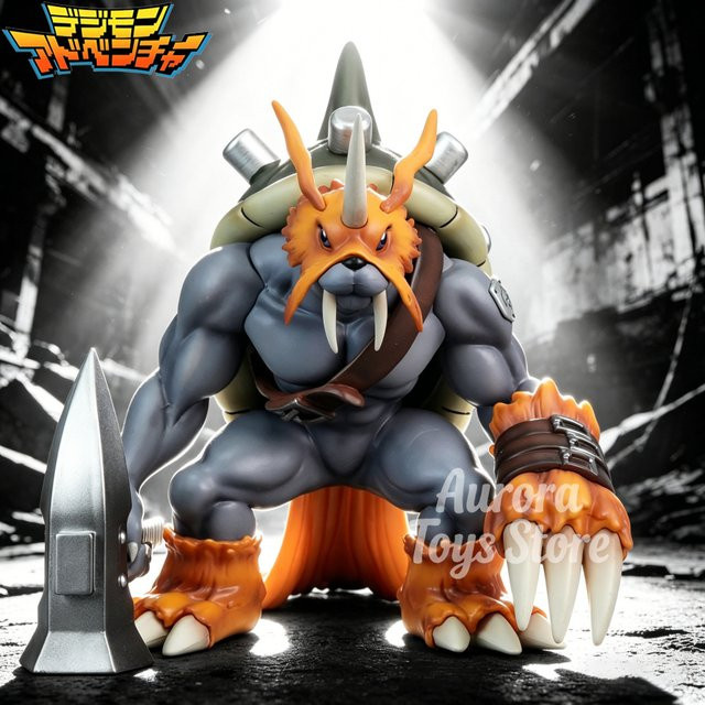 Bandai Digimon Adventure Zudomon Actionfigur, Kunststoff, Einzelfigur - Bild 1