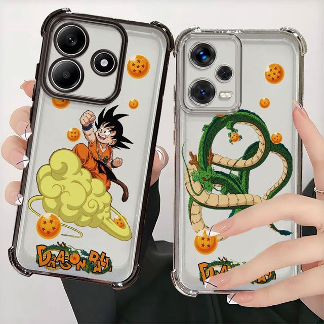 Niedliche Anime Dragon Ball Z Handyhülle für Xiaomi Redmi Note 9S 10S 11 12 13 und Pro Plus Modelle - Bild 1