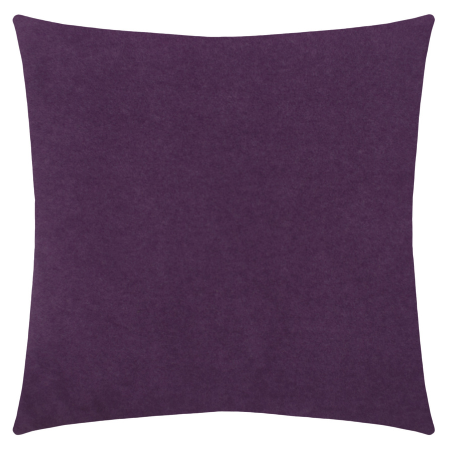 Zoeppritz Soft-Fleece Kissenhülle 702291, Quadratisch, Lila, B/T/H: 40 x 40 x 1 cm - Bild 1