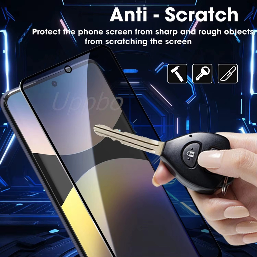 Blickschutzfolie Panzerglas für Google Pixel 10 Pro XL 9 Pro 9A 8 8A 7 7A 6A Anti-Spy Schutzfolie transparent - Bild 2