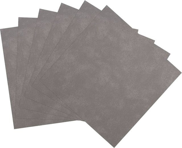 d-c-fix Selbstklebende Wandfliese Dunkelgrau Quadratisch B/H: 15,25 x 15,25 cm - Bild 1