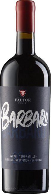 Fautor Barbaro Rotwein, 2020, Valul lui Traian, trocken, 0,75 l - Bild 1