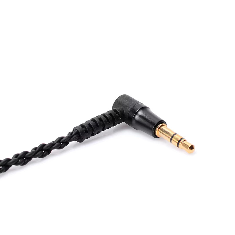 Koceta DIY HiFi Versilbertes Kupferkabel als Ersatzkabel für Kopfhörer mit 3.5 mm Jack in Schwarz und Silber - Bild 2