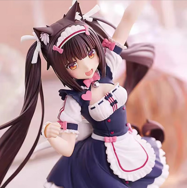 Bandai Nekopara Chocola Vanilla KO Figur, Kunststoff, Bunt / Mehrfarbig - Bild 1
