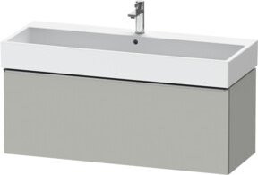 Duravit Waschtischunterschrank D-Neo grau wandhängend B: 118,4 cm, T: 44,2 cm, H: 44,0 cm - Bild 1