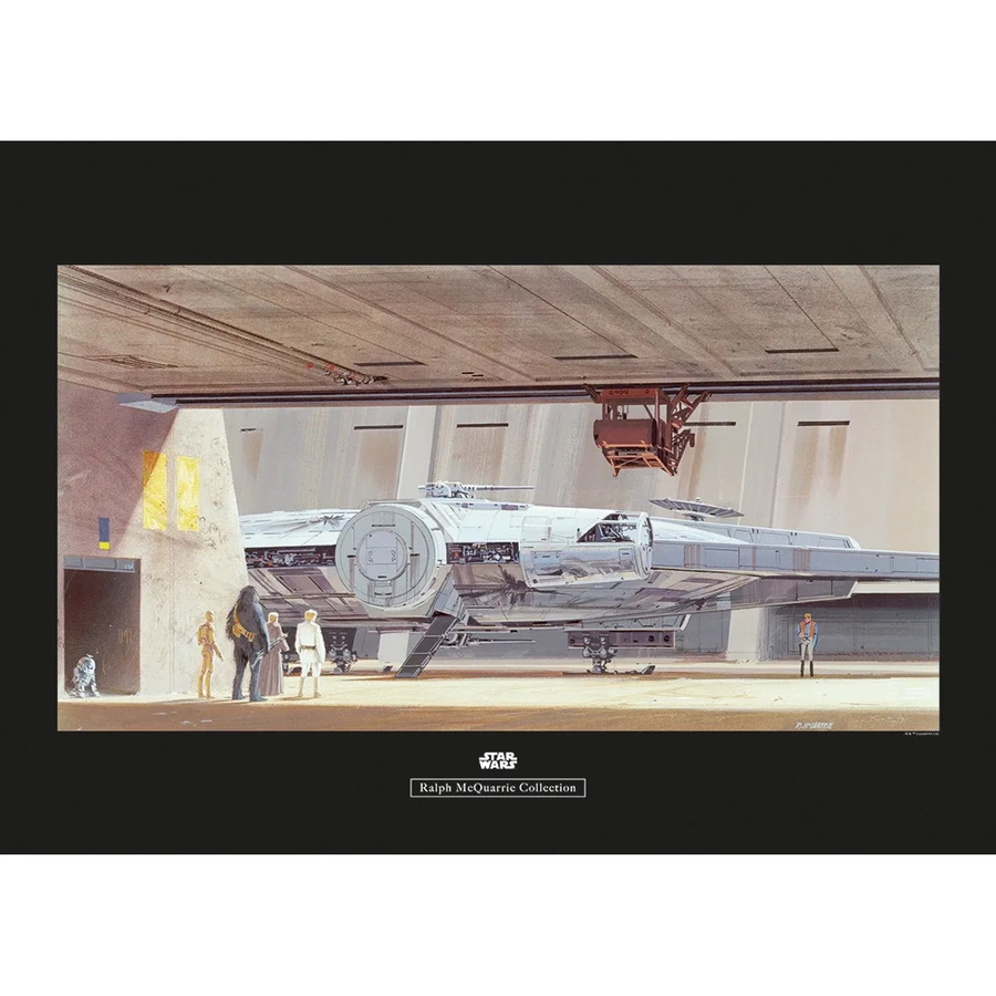 Komar Wandbild Star Wars Hangar Paper Poster Multicolor B: 70 cm, H: 50 cm - Bild 2