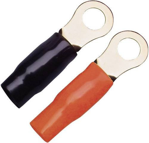 Sinuslive Car HiFi Ringkabelschuh 16mm² 12mm in Rot, Schwarz oder Multicolour - Bild 1