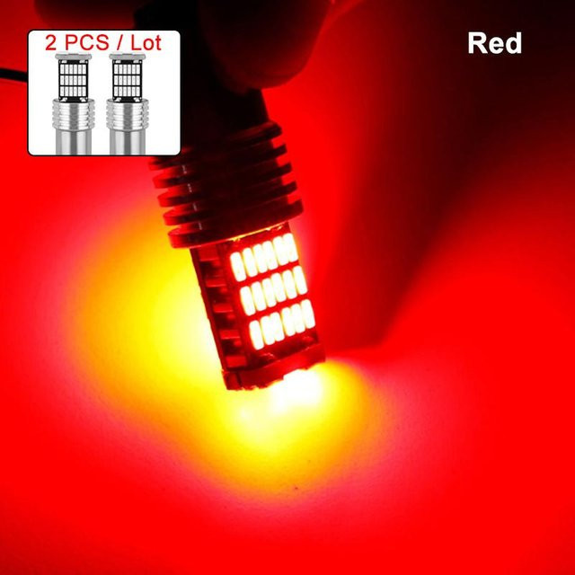 2er Set Yiran toy 1 LED-Autolampen mit Canbus 12V, 4014 SMD, 7000K Weiß, passend für P21/5W 1156 BA15S und 1157 BAY15D, ideal für Rückfahr-, Brems- und Blinkerleuchten - Bild 1