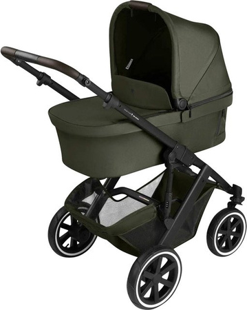 ABC Design Kombikinderwagen Salsa 5 Air 3in1 Set mit Babyschale Pebble 360 Pro 2 in Grün