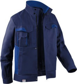 Kübler IMAGE DRESS NEW DESIGN Jacke in Dunkelblau/Kbl.blau Größe 46 - Bild 1