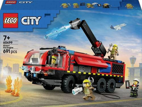 LEGO City Flughafenlöschfahrzeug Bauset ab 7 Jahren
