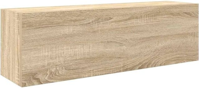 vidaXL Bad-Wandschrank Sonoma-Eiche, B/T/H: 100 x 25 x 30 cm - Bild 1
