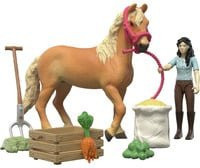Schleich Horse Club Emily's Pflege Set mit Andalusier Stute Spielfigur - Bild 1