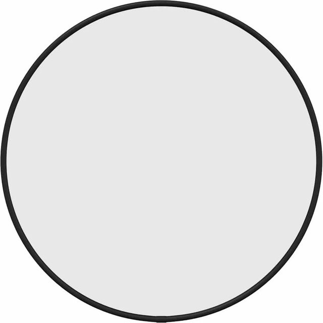 vidaXL Wandspiegel Schwarz Rund Durchmesser: 40 cm - Bild 1