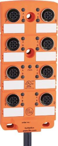 ifm Electronic EBC024 Sensor-Aktor-Verteiler und Adapter, 5m, 5-polig, orange - Bild 1