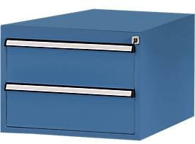 Manuflex Schubladen-Unterbauten für Werkbank Profi, Farbe: brillantblau, Tiefe: 70 cm - Bild 1