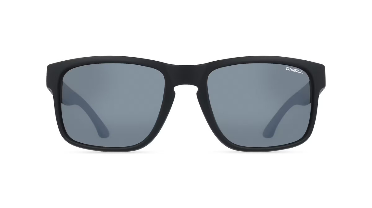 O’Neill 966123 Sonnenbrille, Vollrand, Quadratisch, Kunststoff, Herren, Schwarz, Grau - Bild 1