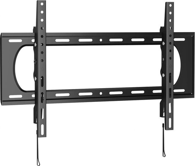 Wiltec TV Wandhalterung aus Stahl für 37 bis 80 Zoll Fernseher, Tragkraft bis 80 kg, Schwarz - Bild 1