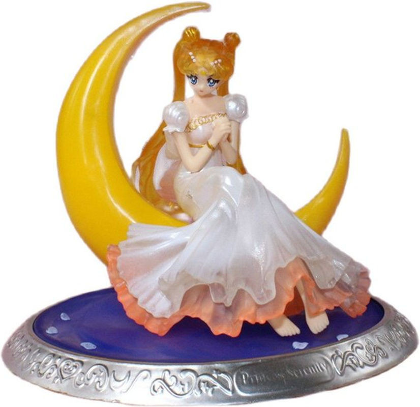 Bandai Sailor Moon Usagi Tsukino Actionfigur aus Kunststoff in Weiß - Bild 1
