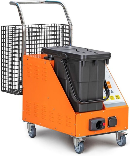 Diversey TASKI Steam SV4 Dampfreiniger mit 4,5 bar Dampfdruck und integrierter Absaugung in Orange/Grau - Bild 1