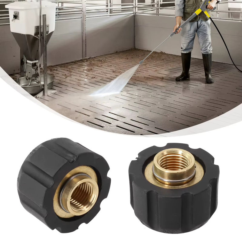 Karcher Düsenwerkzeug für HD HDS mit Schnellanschluss aus Messing und Kunststoff für 160 bar und 36 mm als Schaumlanzen-Adapter für Schaumreiniger - Bild 4