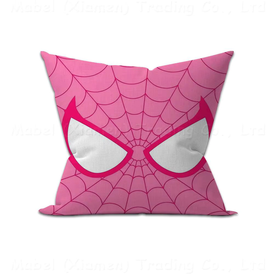 Beast Kingdom Spider-Man Kissenbezug aus Plüsch in Pink, quadratisch, B/B/H: 30 x 30 x 30 cm - Bild 4