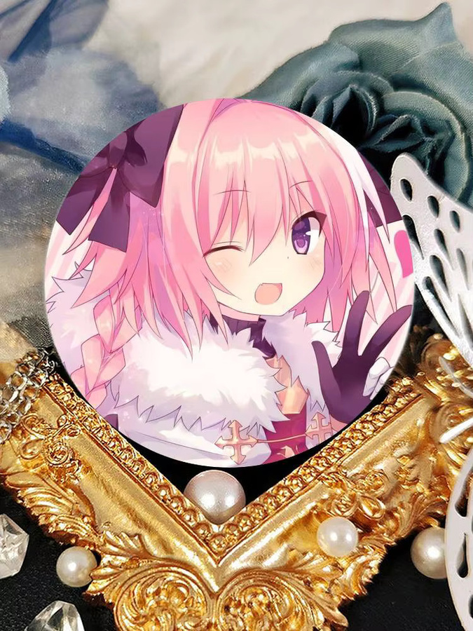 Fate Grand Order Astolfo Abzeichen, Brosche, 1-teiliges Set - Bild 4