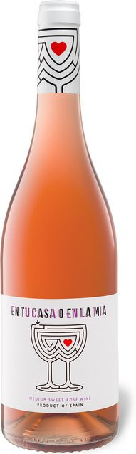 En tu casa o en la mia Valencia DO Roséwein Monastrell lieblich vegan 2024 0,75 l - Bild 1