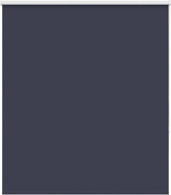 vidaXL Verdunkelungsrollo Marineblau aus Polyester mit Thermoisolierung, B: 120 cm, H: 130 cm - Bild 1